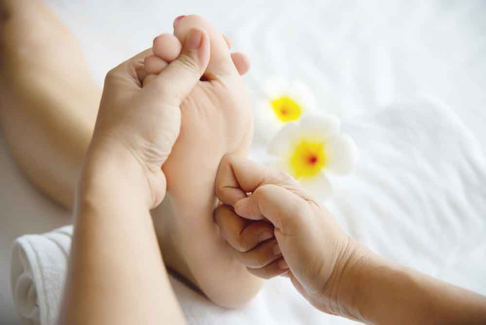 Foot massage techniques